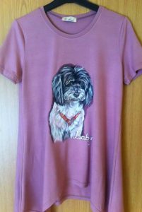 Tricou pictat manual - Baby