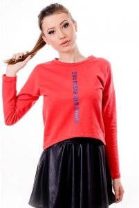 Tricou pictat manual - You make me smile