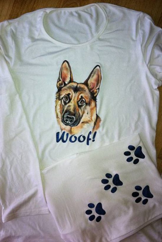 Tricou pictat manual – Woof Tricou pictat manual – Woof